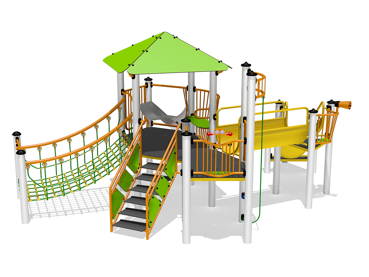 Torre Inclusiva Scramble & Slide