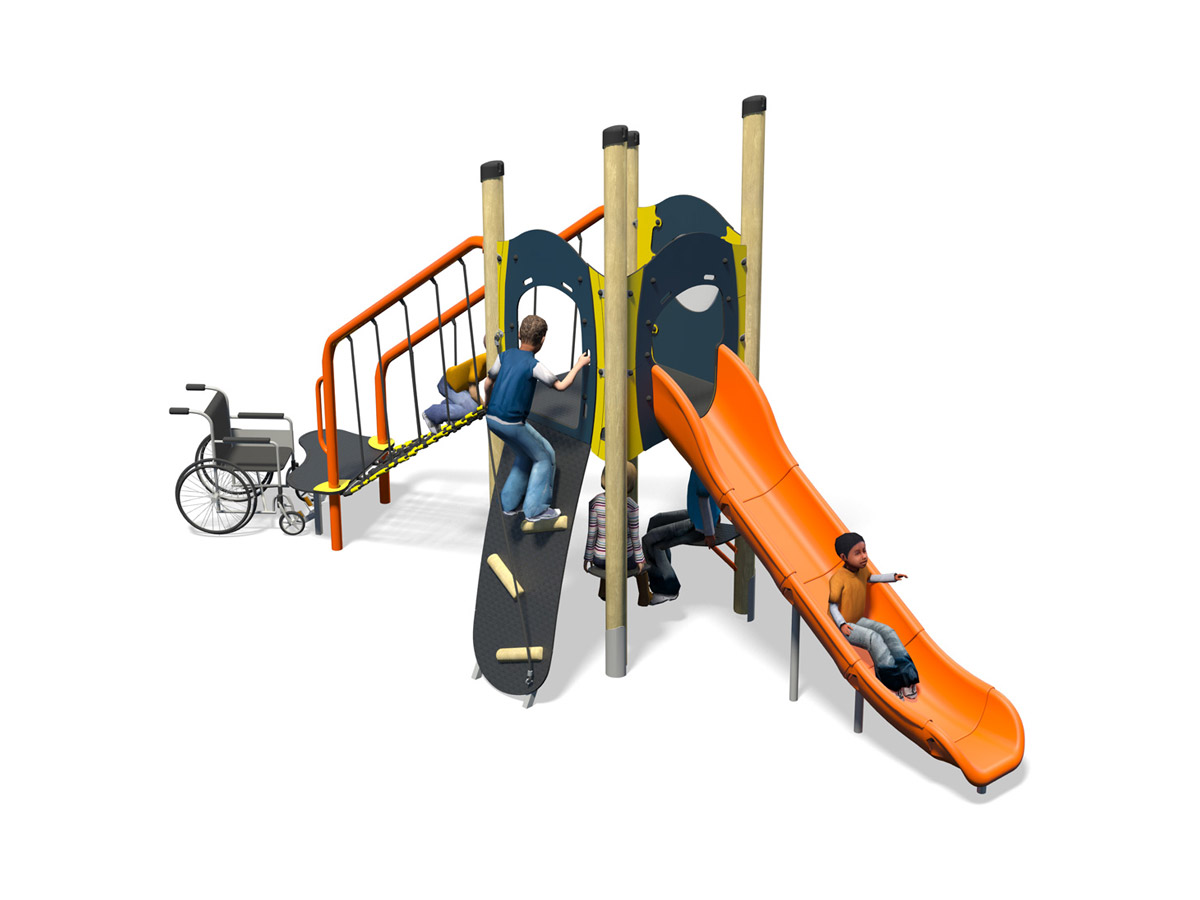 Torre de Actividades Inclusiva Indie Plus SS