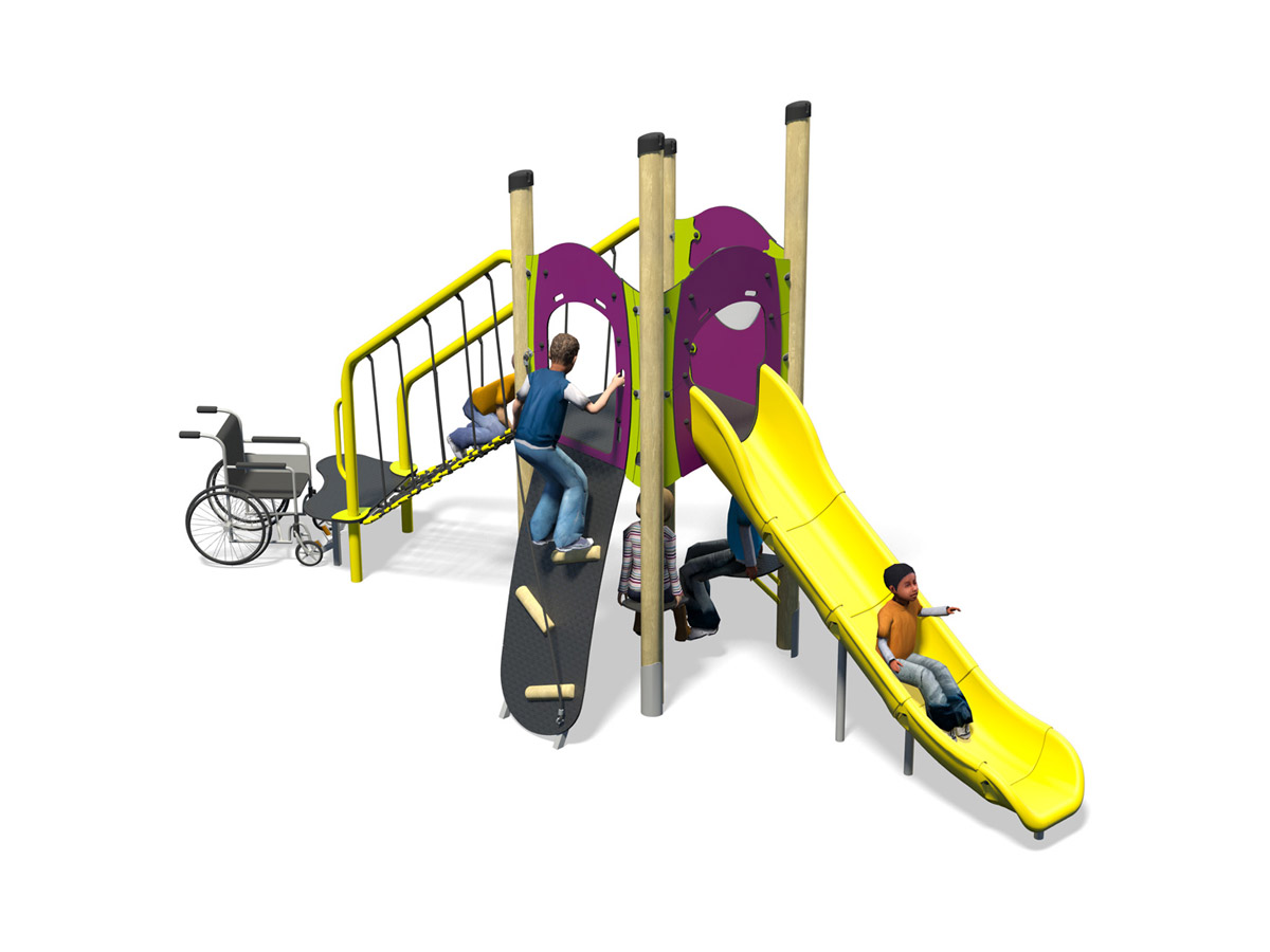 Torre de Actividades Inclusiva Indie Plus SS - Image 2