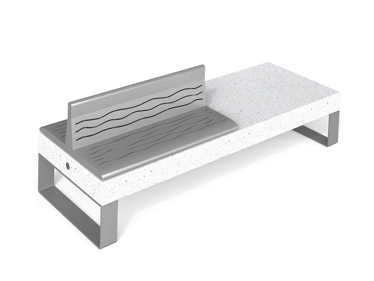 Revestimento Duplo com Encosto em Aço 2SP para Banco Diamante - Image 2