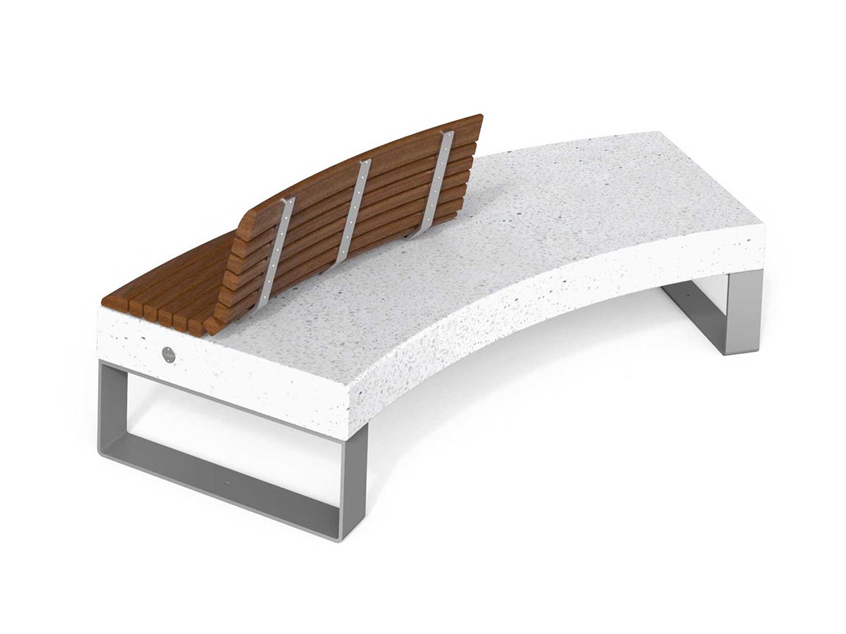 Revestimento Externo 45º com Encosto em Madeira WSSE45 para Banco Diamante - Image 2