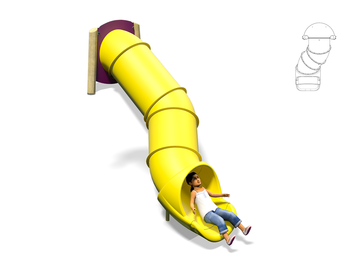 Escorrega Tubular de Talude 0.9 P