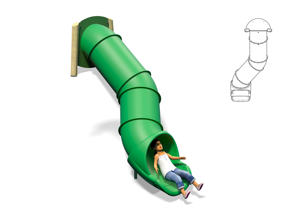 Escorrega Tubular de Talude 1.9 P