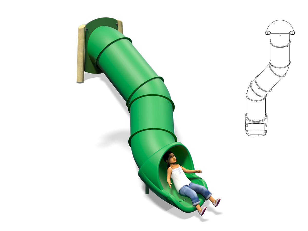 Escorrega Tubular de Talude 2.7 P