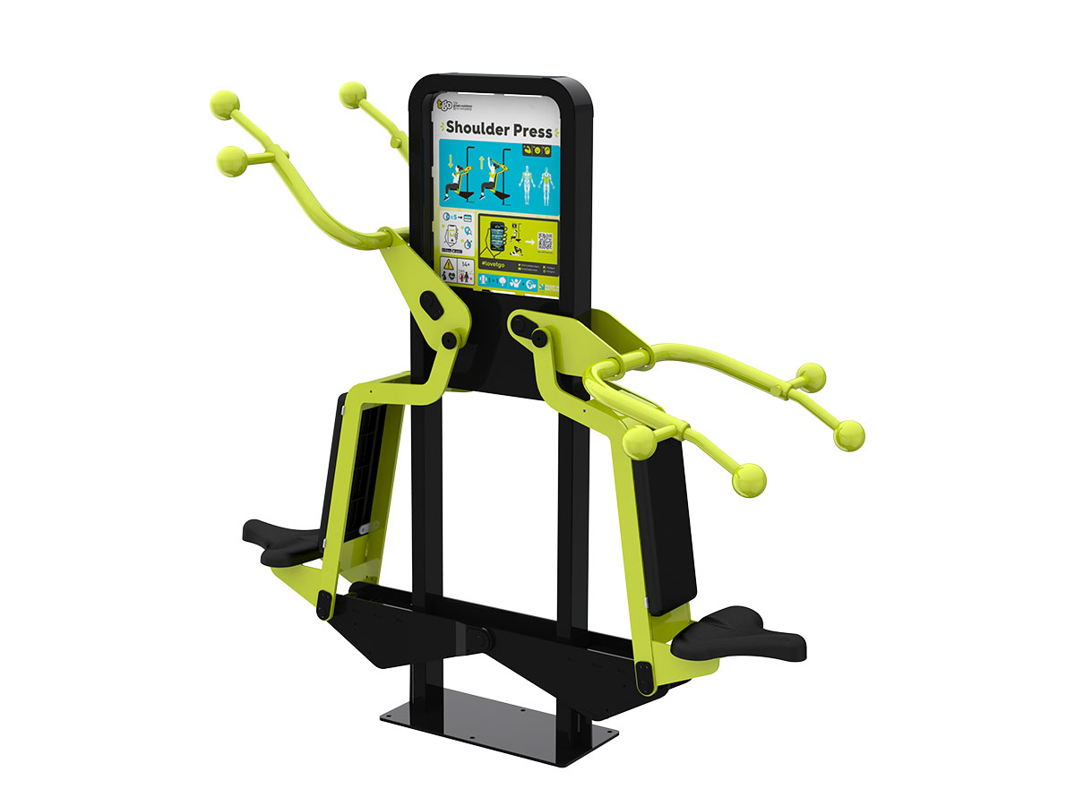 Galvanized Lat Pull Down/Shoulder Press