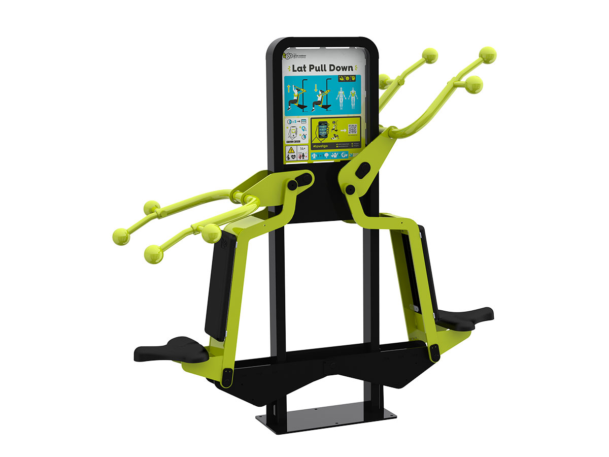 Galvanized Lat Pull Down/Shoulder Press - Image 2