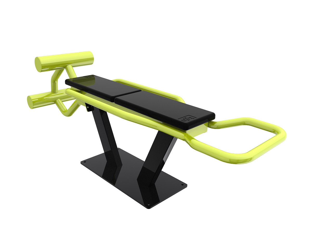 Galvanized Bench