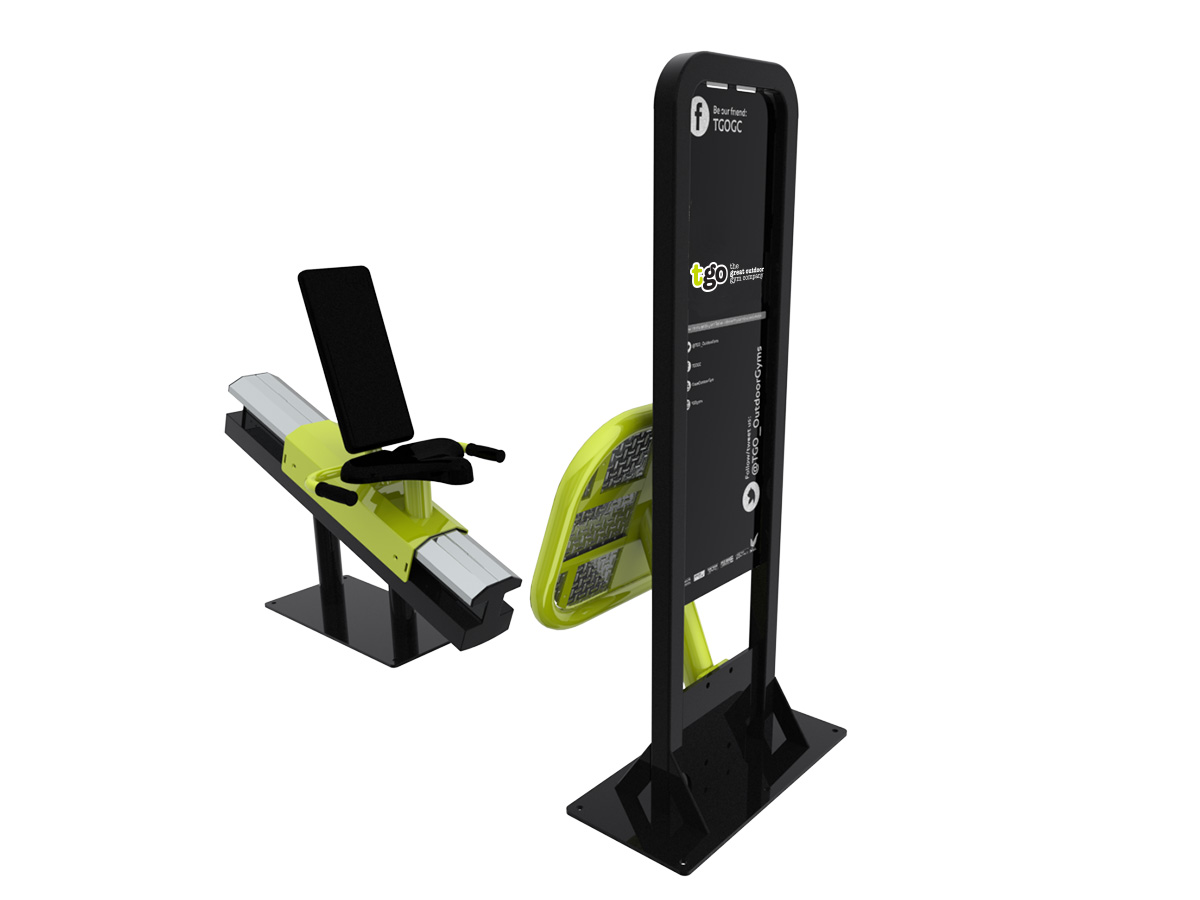 Galvanized Leg Press