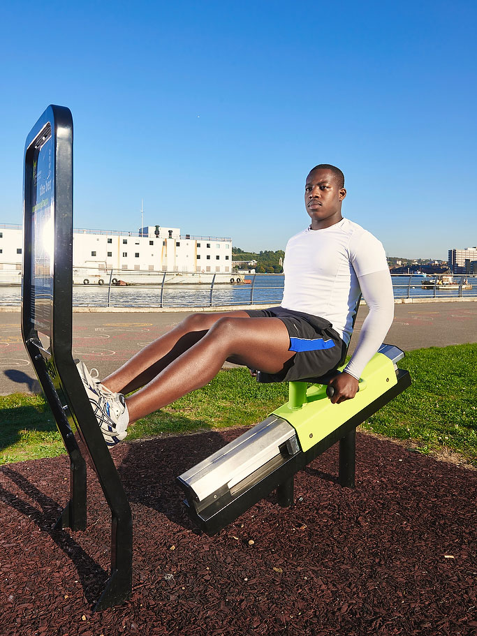 Galvanized Leg Press - Image 2
