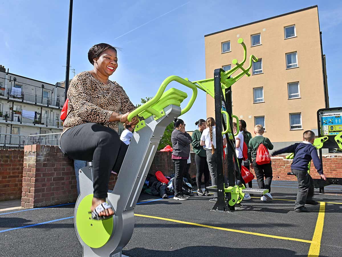 Galvanized Power Smart Re-Cycle Bike - Image 3