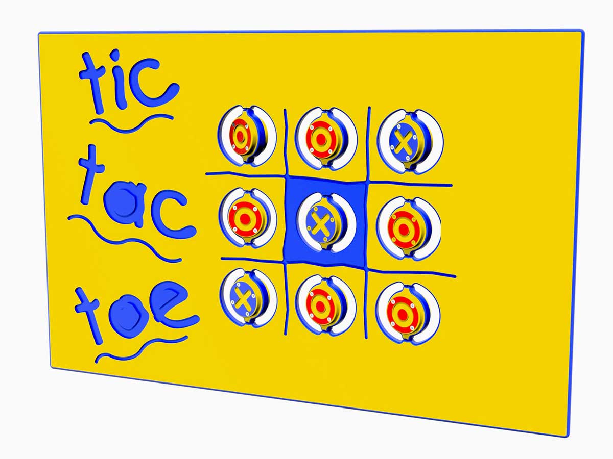 Painel Lúdico Tic Tac Toe