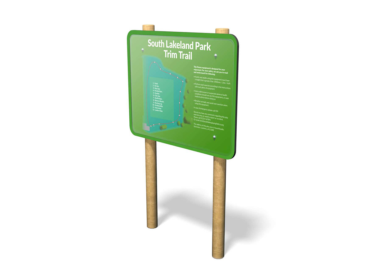 Trim Trail Explanatory Sign Madeira