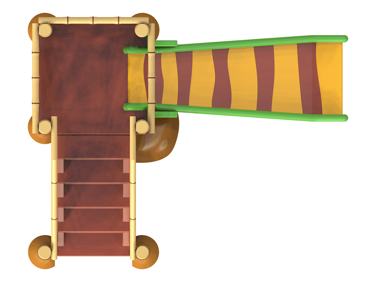 Torre Bambu com Escorrega - Image 4